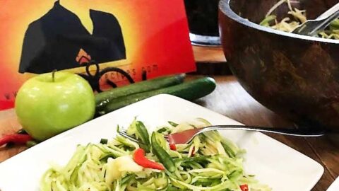 Thai Green Apple and Cucumber Salad