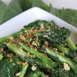 Stir-fried mustard greens