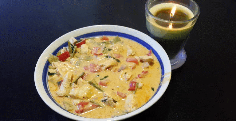 Healthy Thai Red Curry, Animated
