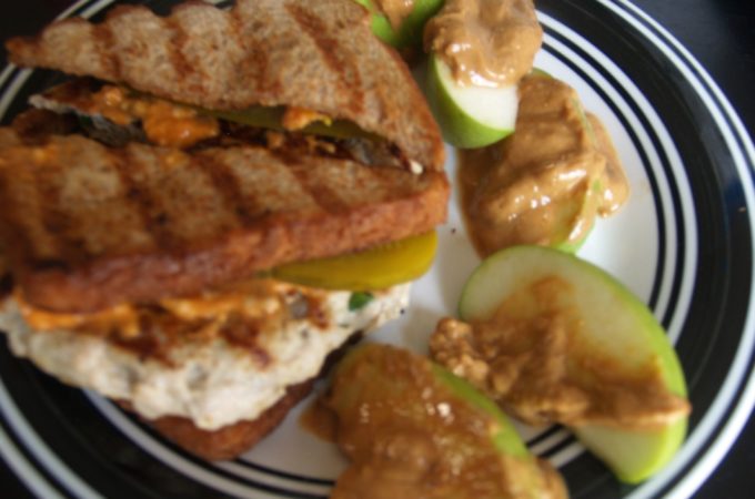 Green Curry Turkey Home Burger