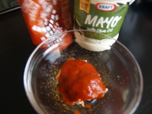 Healthier Sriracha Mayo