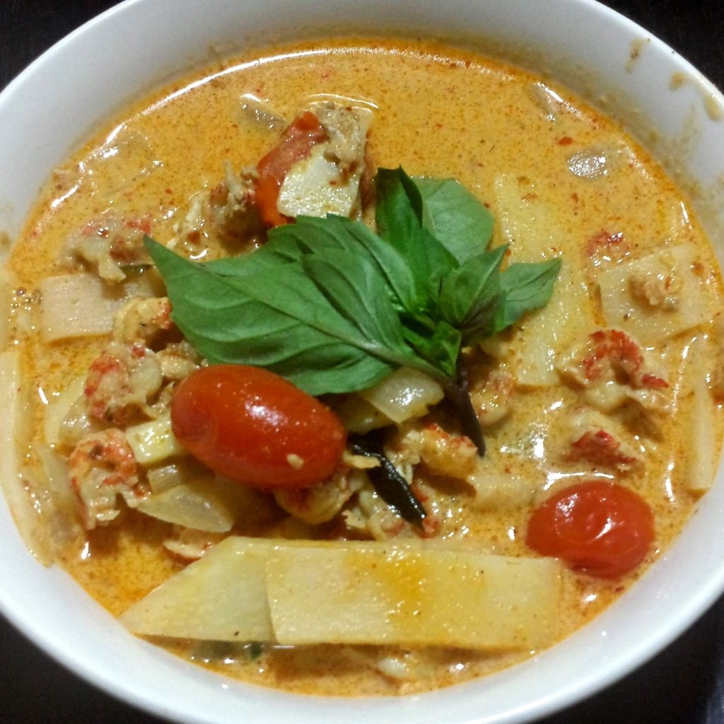 Crayfish Coconut Curry