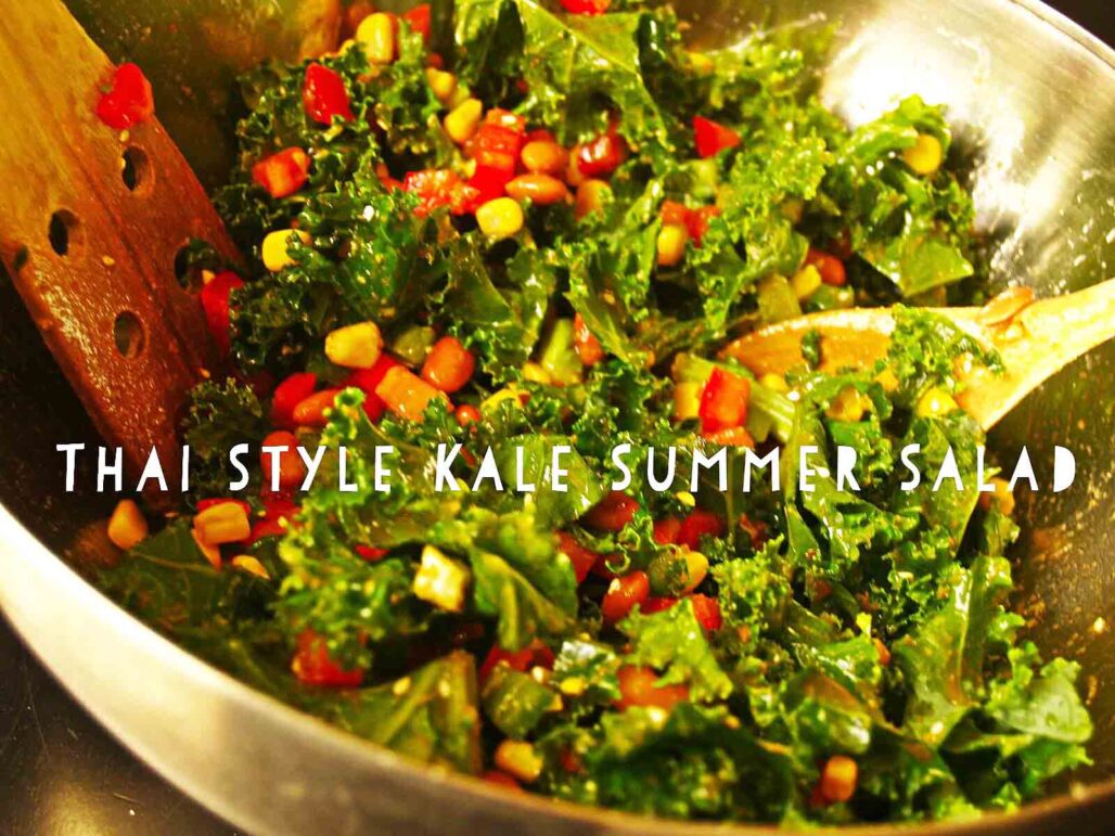 Easy and Healthy Thai Kale Sumer Salad Recipe