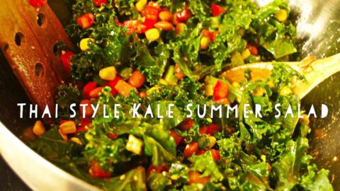 Easy and Healthy Thai Kale Sumer Salad Recipe