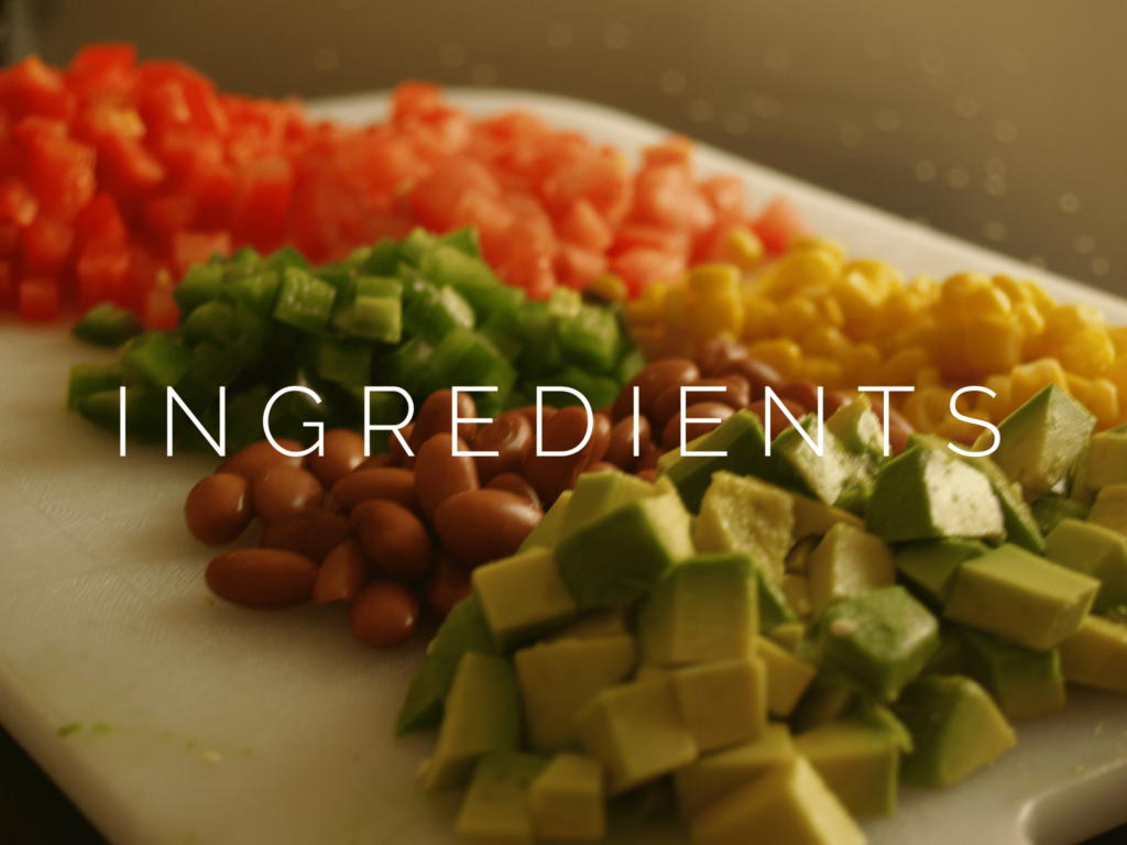 Kale Salad Ingredients