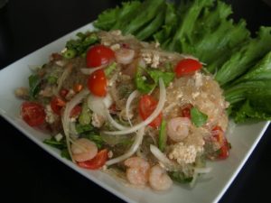 Thai glass noodle salad