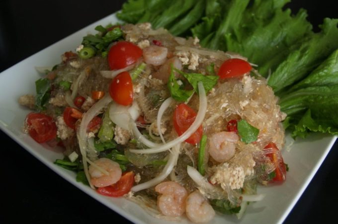 Thai glass noodle salad