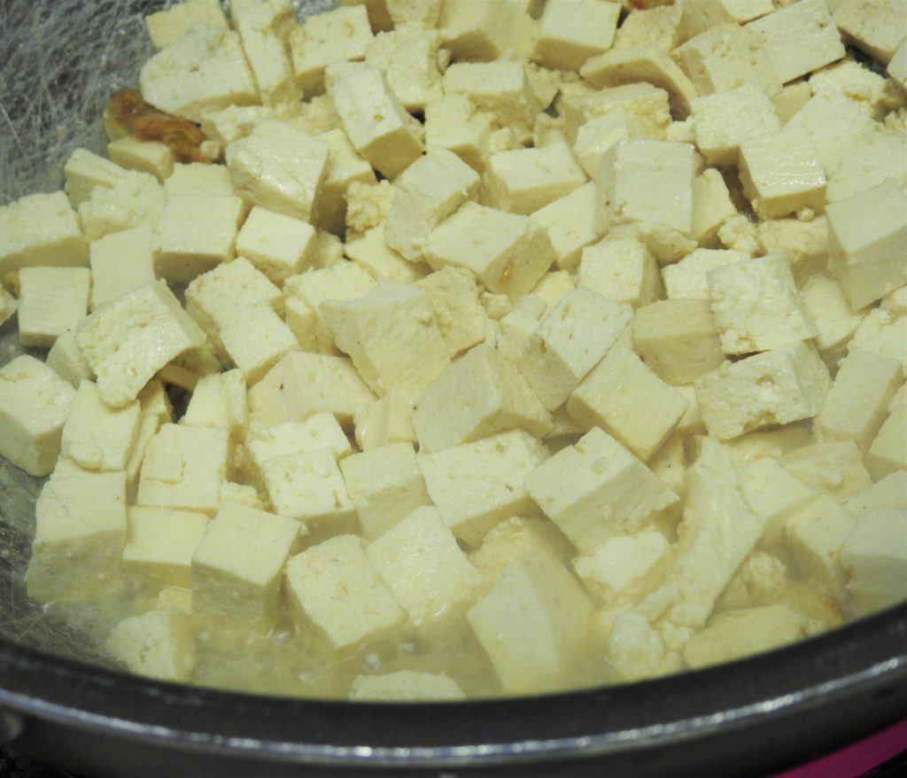 Cocinar el tofu