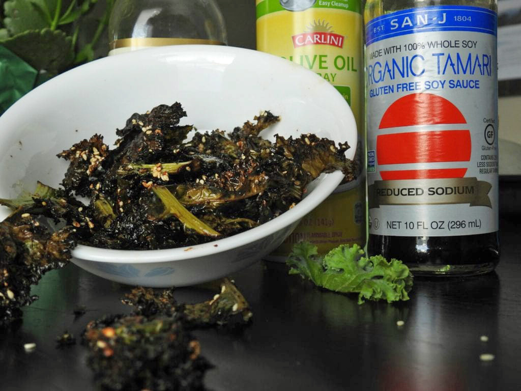 Thai Flavored Kale Chips