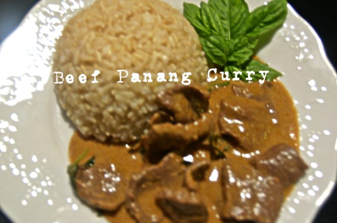 Healthier Panang Curry Beef