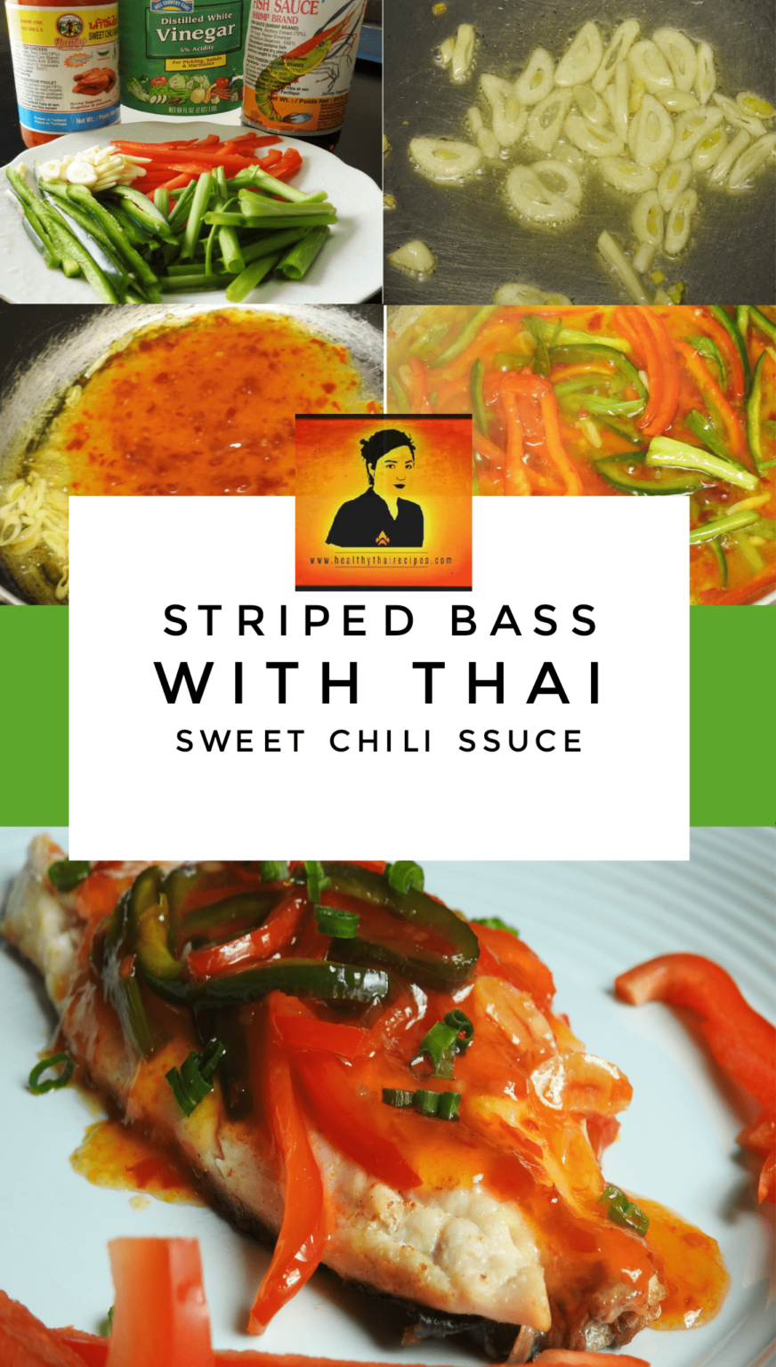 Striped Bass with Thai Chili Sauce