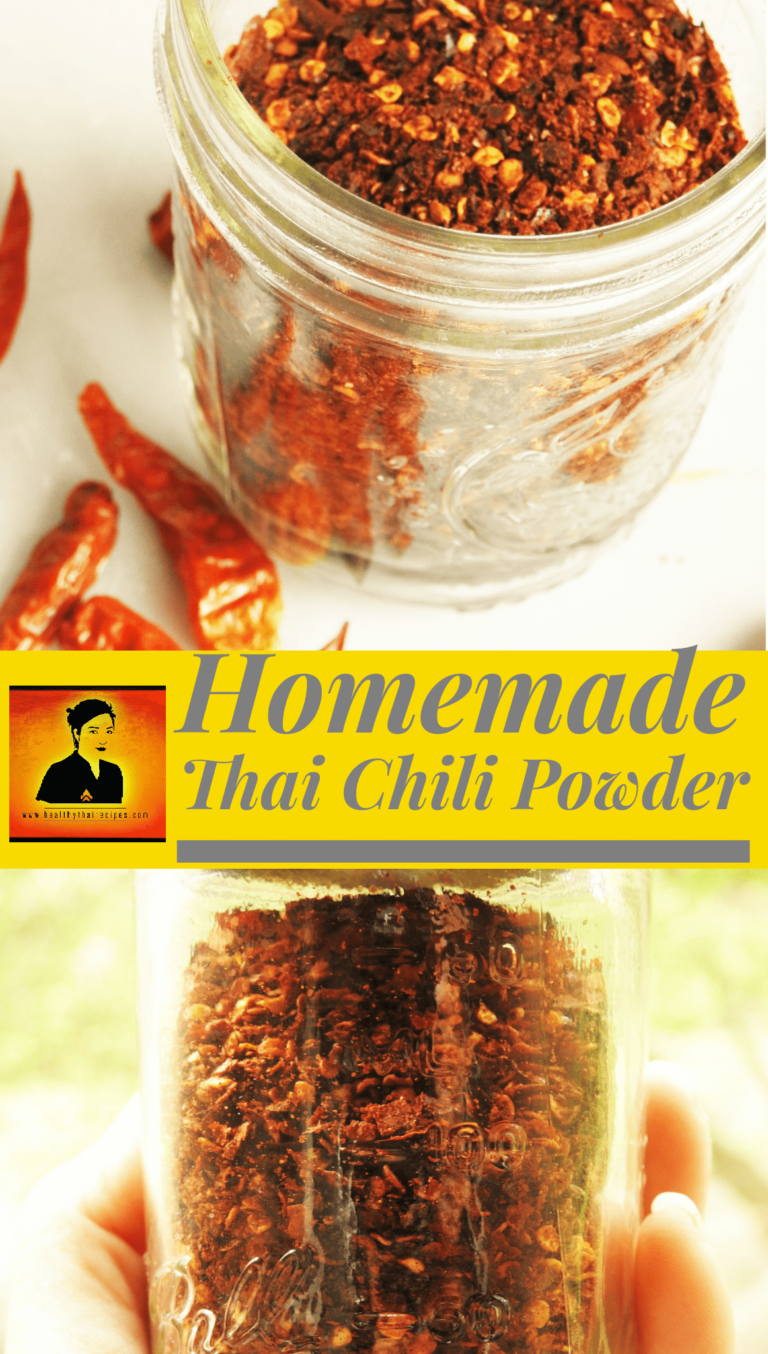 Homemade Thai Chili Powder Healthy Thai Recipes