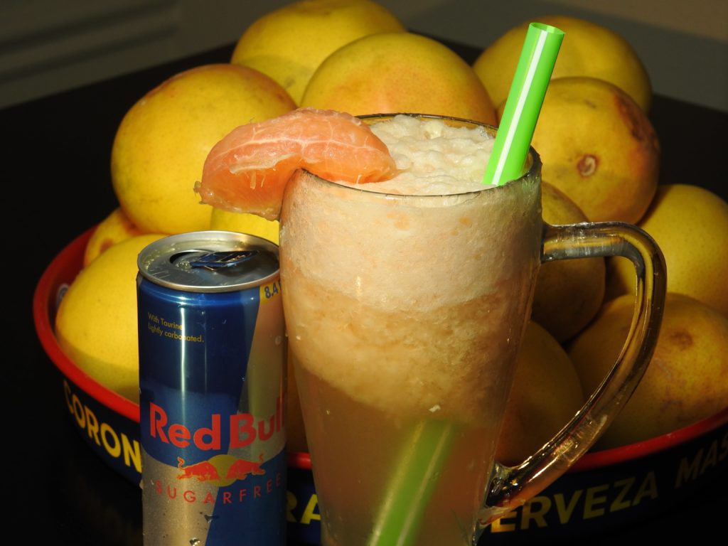 Redbull Grapefruit Spritzer Healthy Thai Recipes
