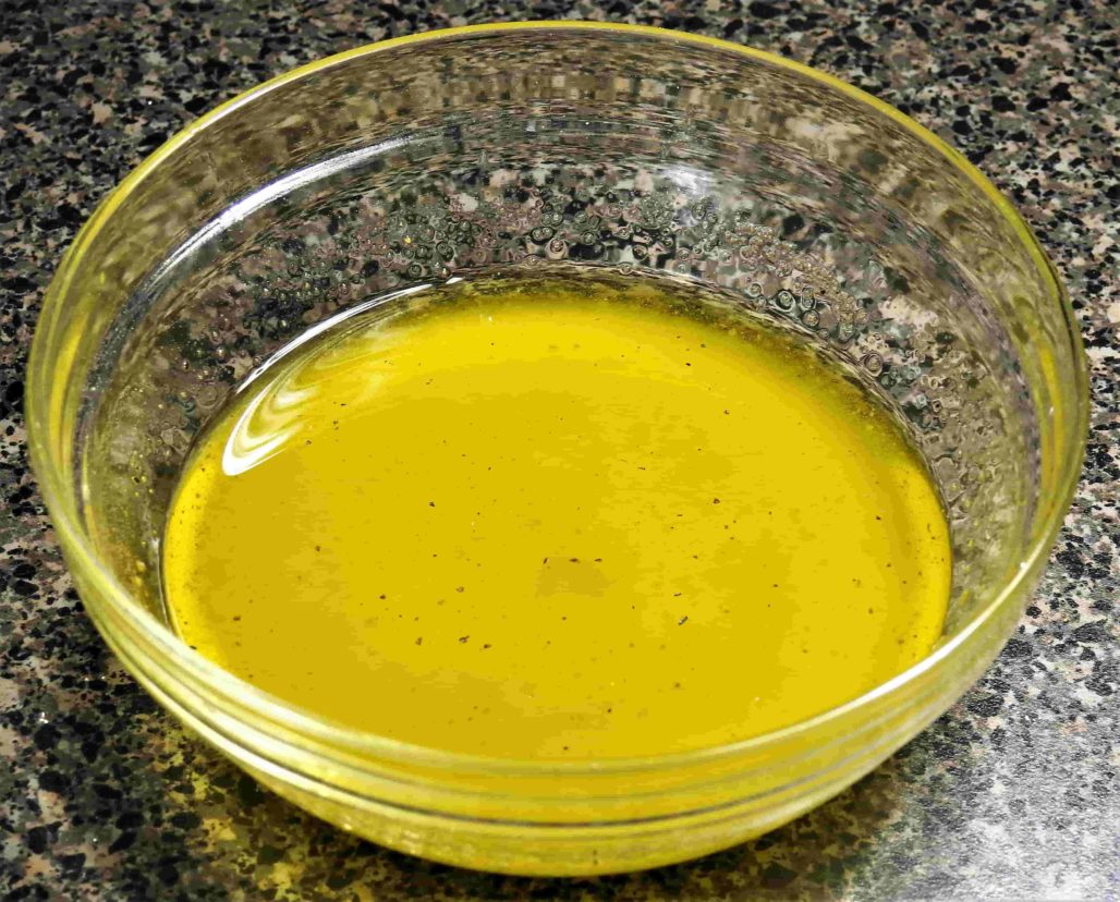 Oil and Lime Juice Dressing