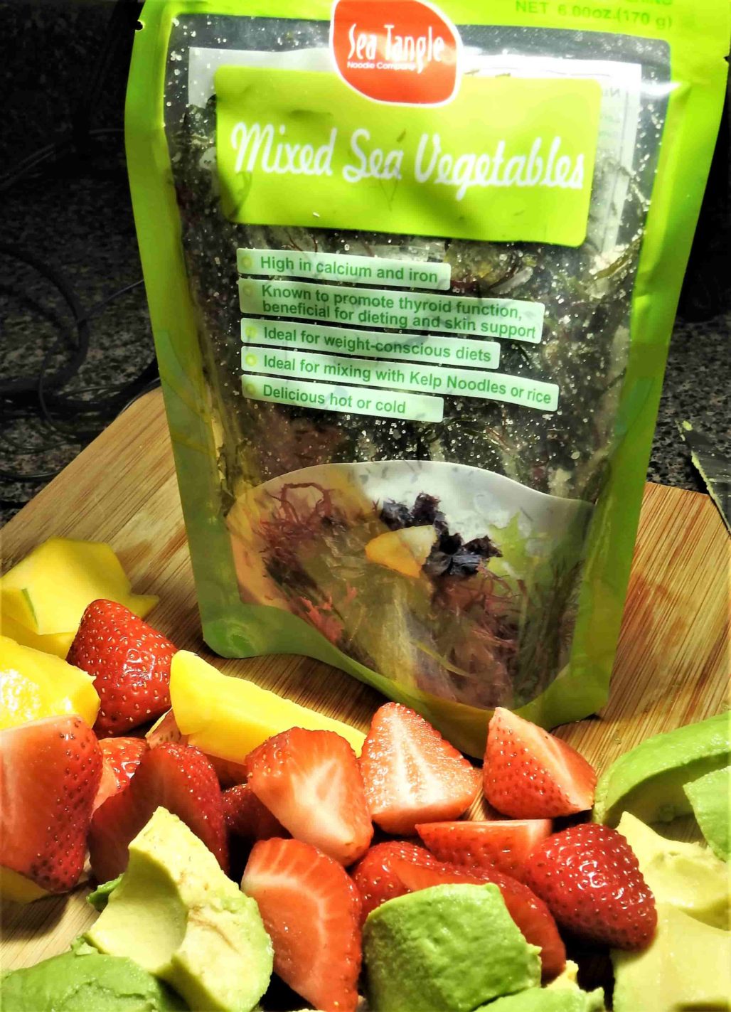 Seaweed Fruit Salad Ingredients