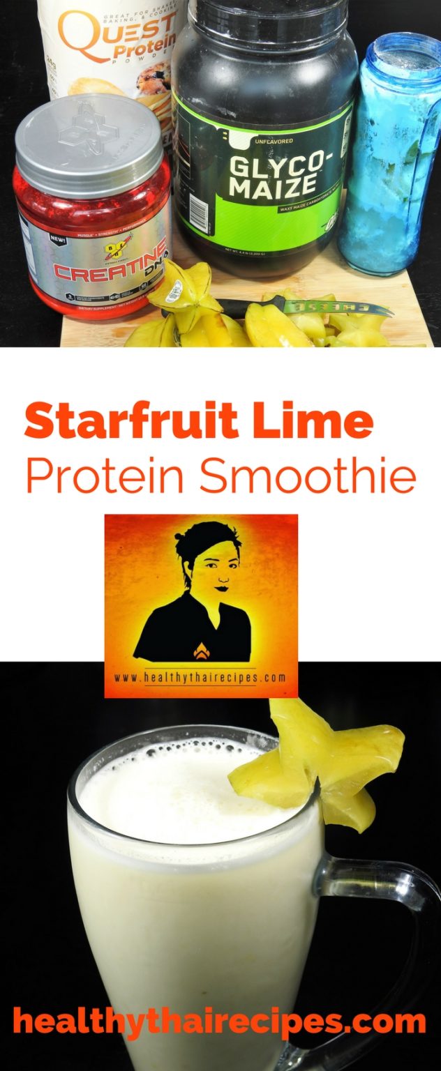 Starfruit Lime Protein Smoothie