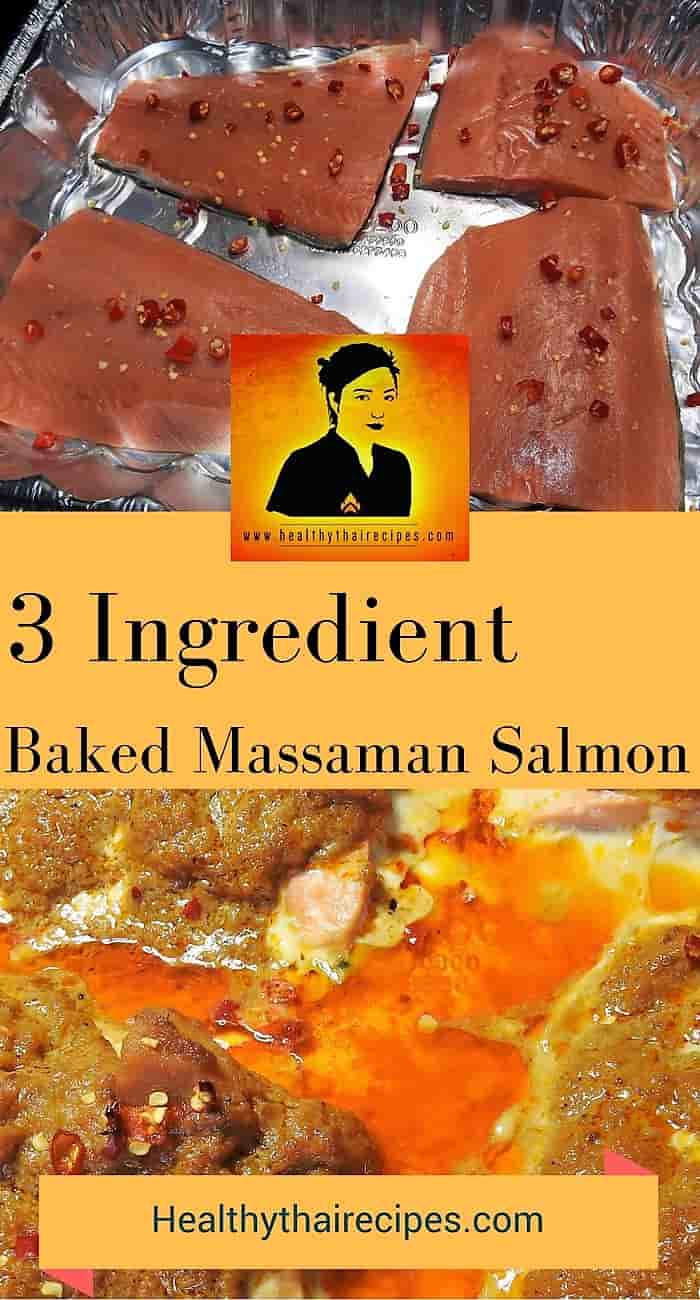 Salmón al curry Massaman