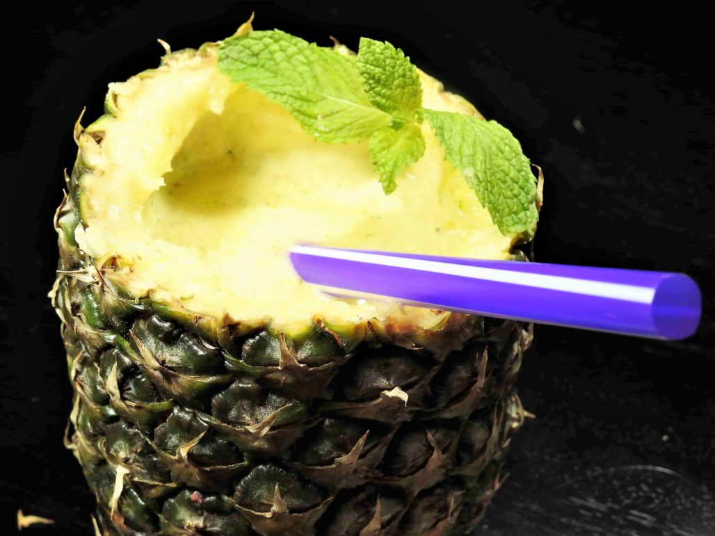 Thai Spicy Pineapple and Coconut Water