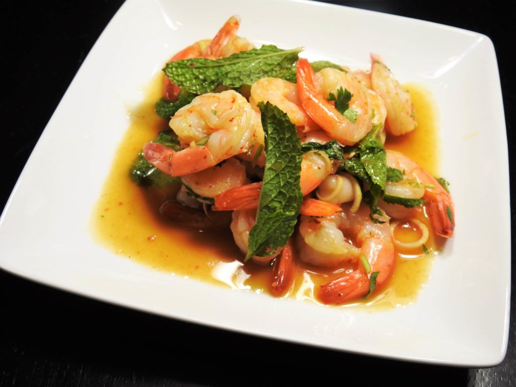 Pla Goong, Thai Spicy Shrimp Salad