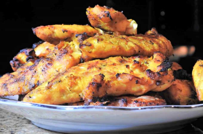 Turmeric Chicken Tenders are a great finger food