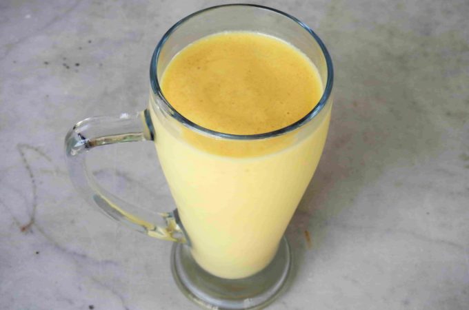 Durian and Orange Juice Protein Smoothie Recipe