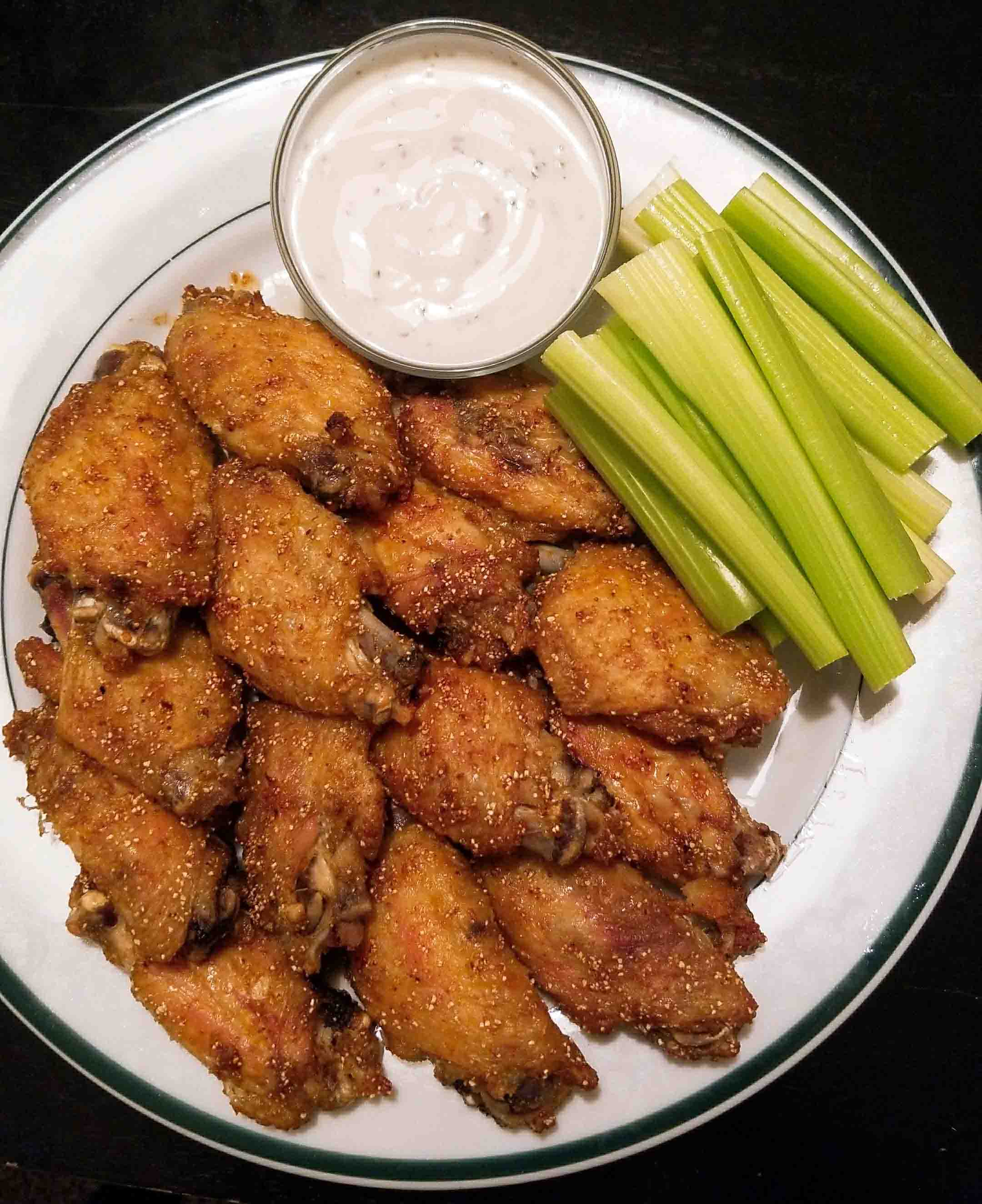 Thai Larb Baked Chicken Wings