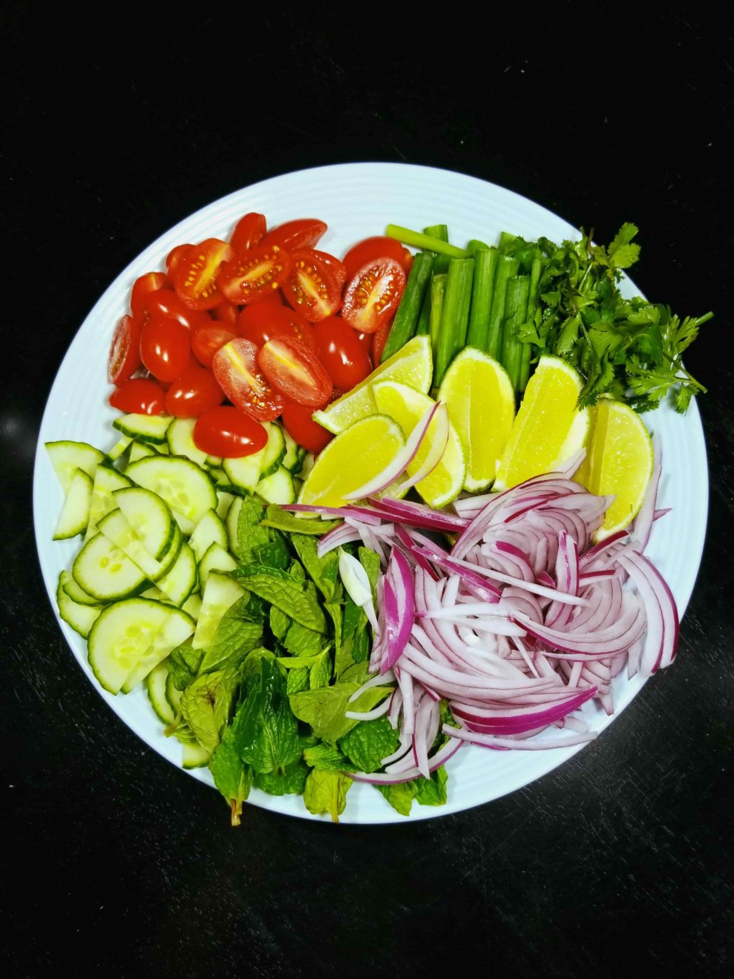 Thai beef salad ingredients