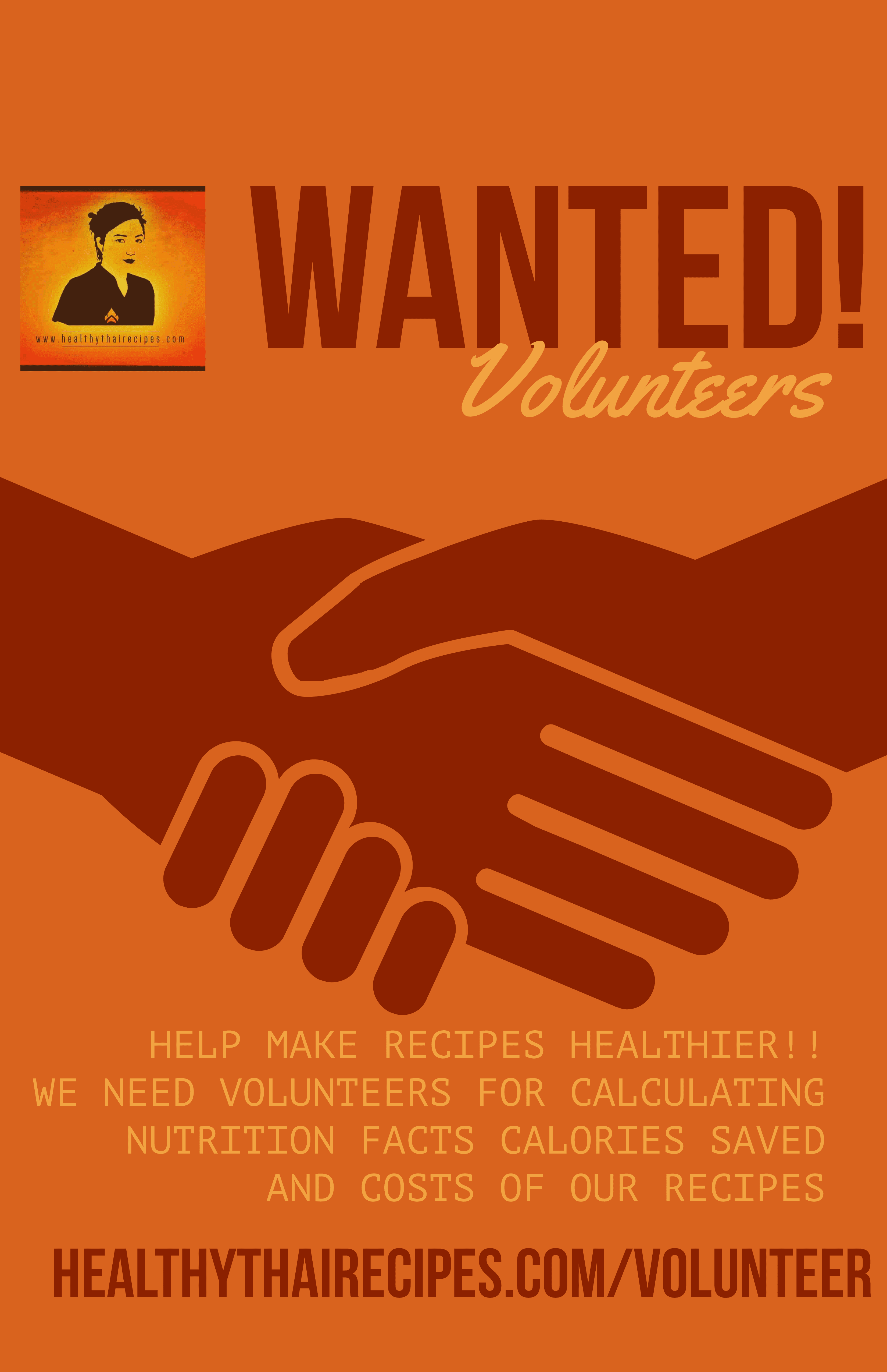 Volunteer for Healthythairecioes.com