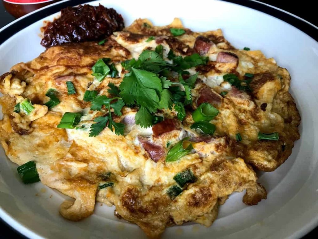 Kai Jeaw, Thai Omelet Serving Suggestion
