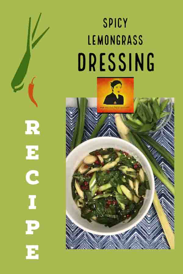 Spicy Thai Lemongrass Basil Dressing