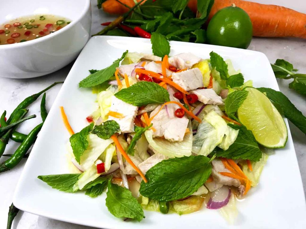 Thai Pork Salad - Healthy Thai Recipes