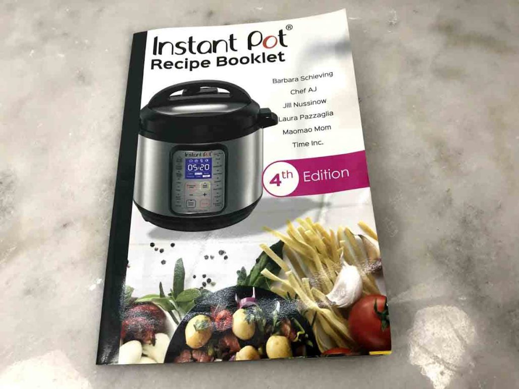 Instant Pot Recipe Booklet