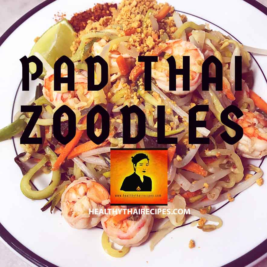 Zoodles de Pad Thai