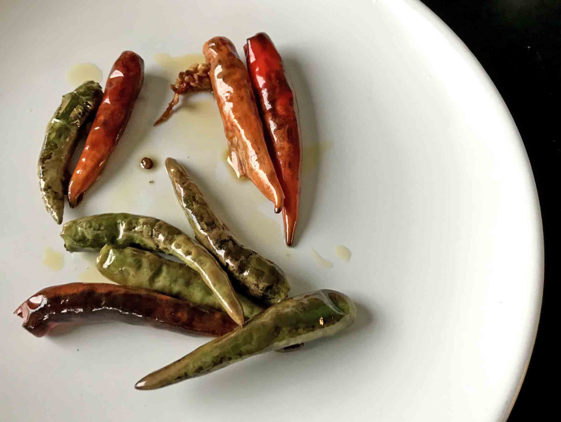 Stir-Fried Thai Peppers