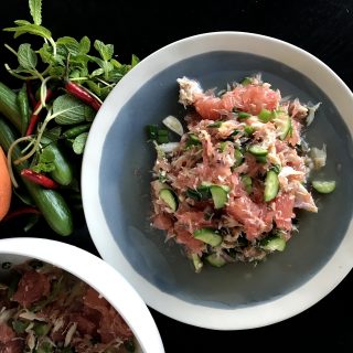 Grapefruit and Crab Salad