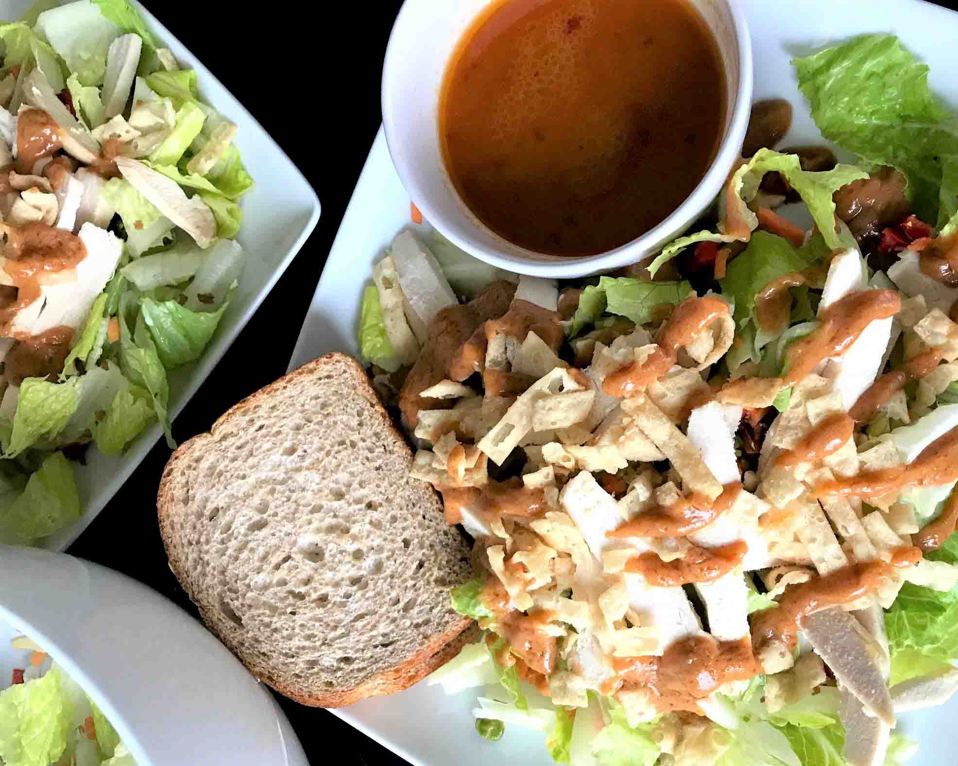 Copycat Panera Spicy Thai Salad with Chicken