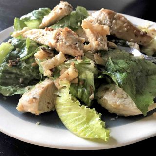 Super Easy Copycat Panera Asian Sesame Salad With Chicken