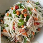 Thai Mackerel Rice Noodles Salad