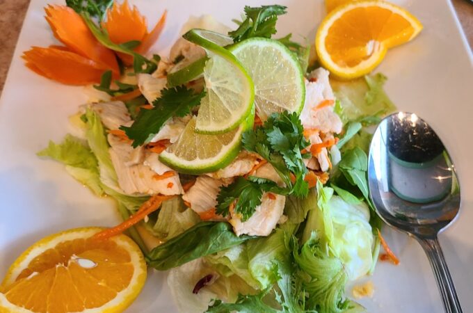Lemon Pork Salad