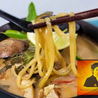 Thai Coconut Zoodle Soup