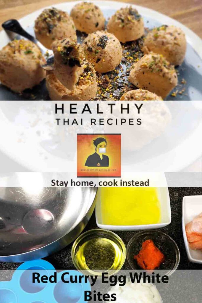 Instant Pot Red Curry Egg White Bites