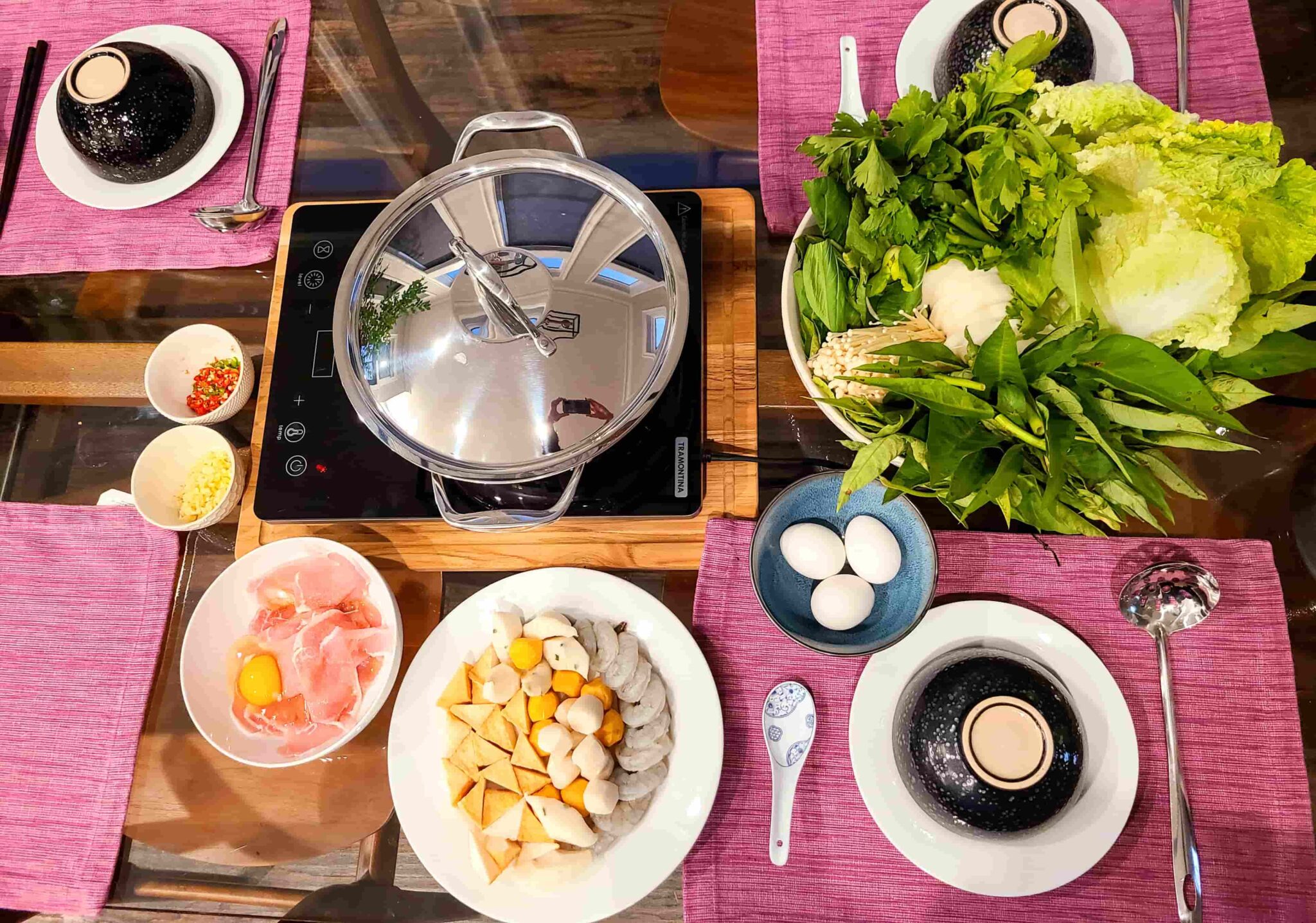 thai style home made hot pot