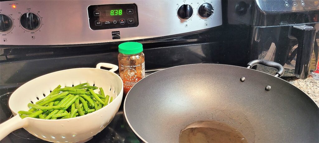 Copycat PF Chang's Chili-Garlic Green Beans ส่วนผสม 