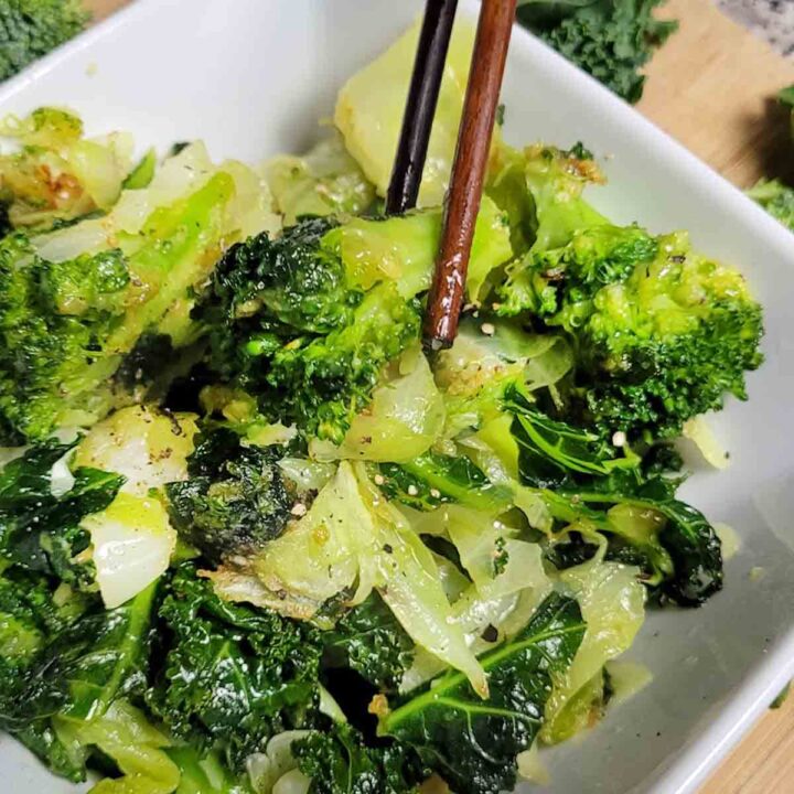 Healthy 7 Ingredient Copycat Panda Express Super Greens Recipe