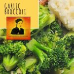 Stir-fried Garlic Broccoli Pinterest Image