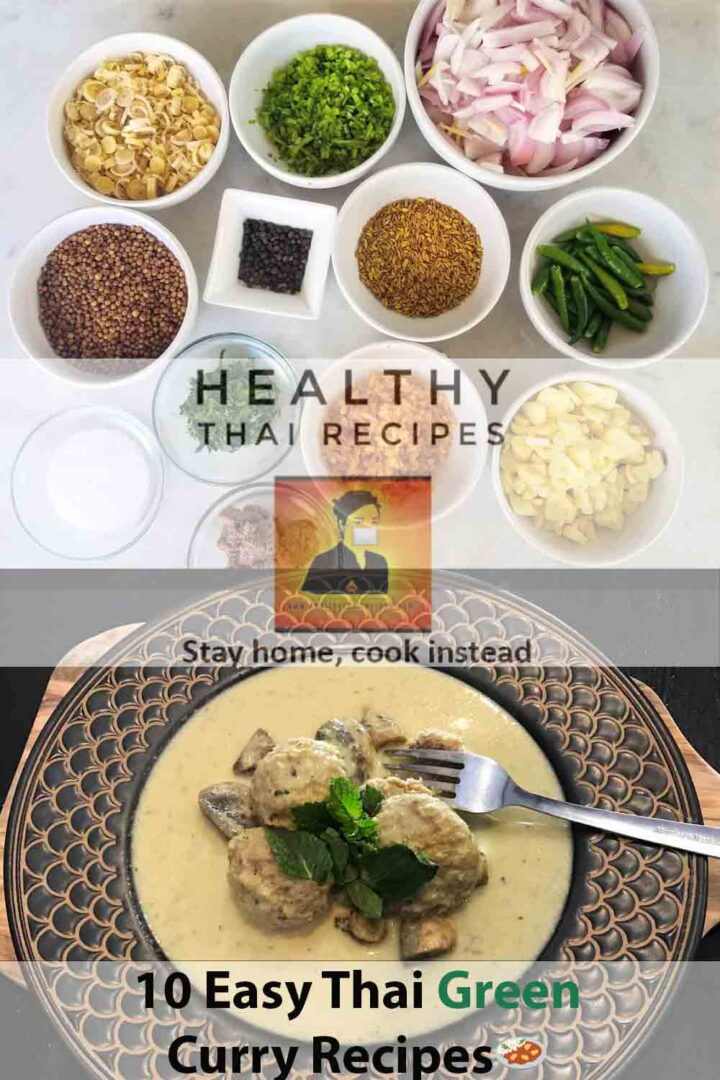 10 Easy Thai Green 🟢 Curry Recipes🍛