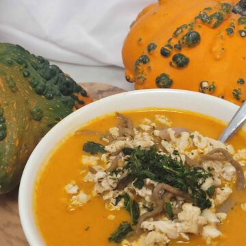 Instant pot Thai pumpkin Curry with chicken featured image