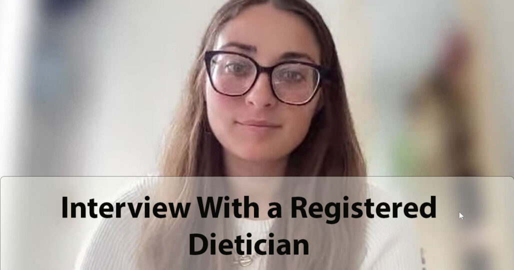 Interview With a Registered Dietician, Kelsey Butler, For social media