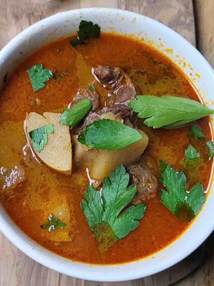 5 Ingredient Thai Oxtail Soup Instant Pot Recipe